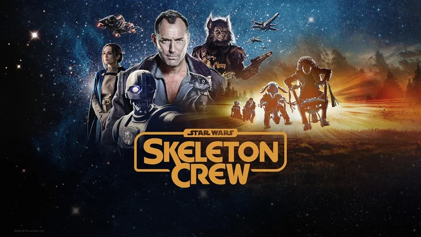 Download  Star Wars: Skeleton Crew | 2024 | Season 1 Complete Dual Audio {Hindi-English} Web Series | 480p 720p 1080p