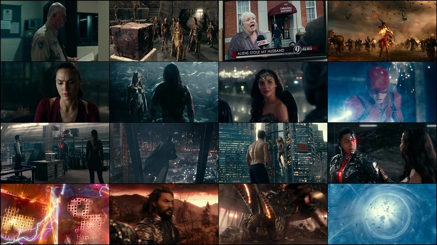 Zack Snyder – Justice League | 2017 | Hindi-English | 480p 720p 1080p