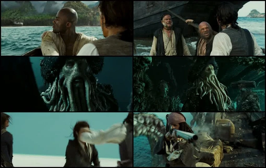 Download Pirates of the Caribbean: Dead Mans Chest | 2006 | Blu-ray Dual Audio | Hindi-English | 480p 720p 1080p