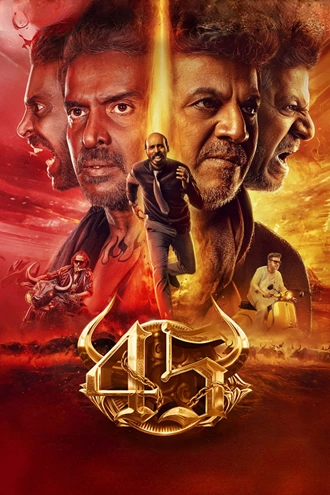 Download 45 | 2025 | Hindi Clean & Kannada DD5.1 | WEB-DL | Full Movie 480p 720p 1080p